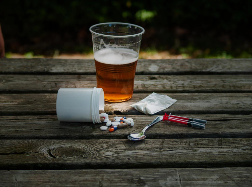 beer and pills